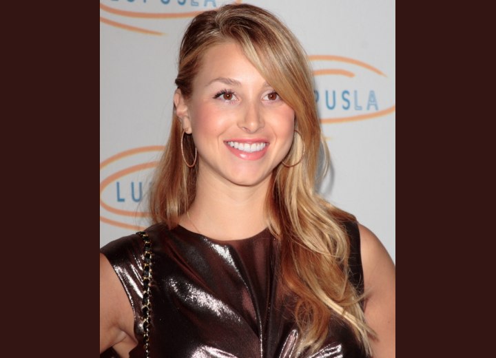 Whitney Port - Long hairstyle with layers