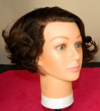 Vintage style for short hair